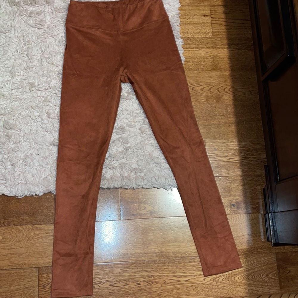 Shine Star Suede Pant🧡